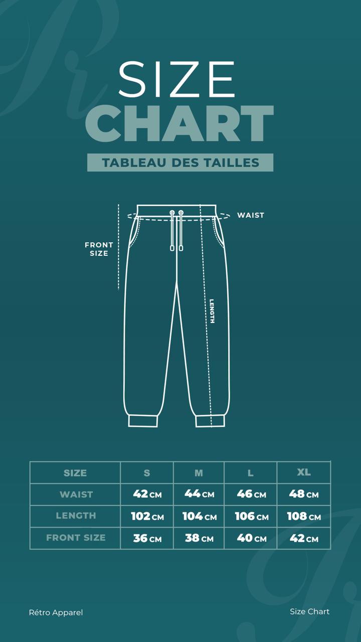 Grey Cloud - Jogger Fit embroidery White and Teal