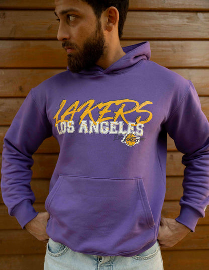 Los Angeles Lakers purple - Relaxed fit - print & embroidery