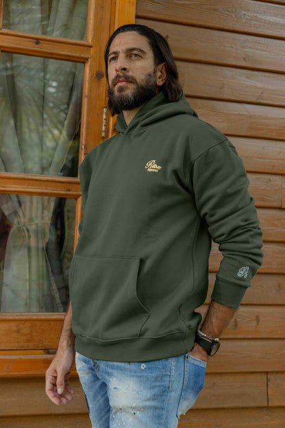 Green Hunter- Relaxed Fit embroidery Pyramid Gold