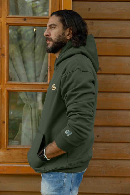 Green Hunter- Relaxed Fit embroidery Pyramid Gold